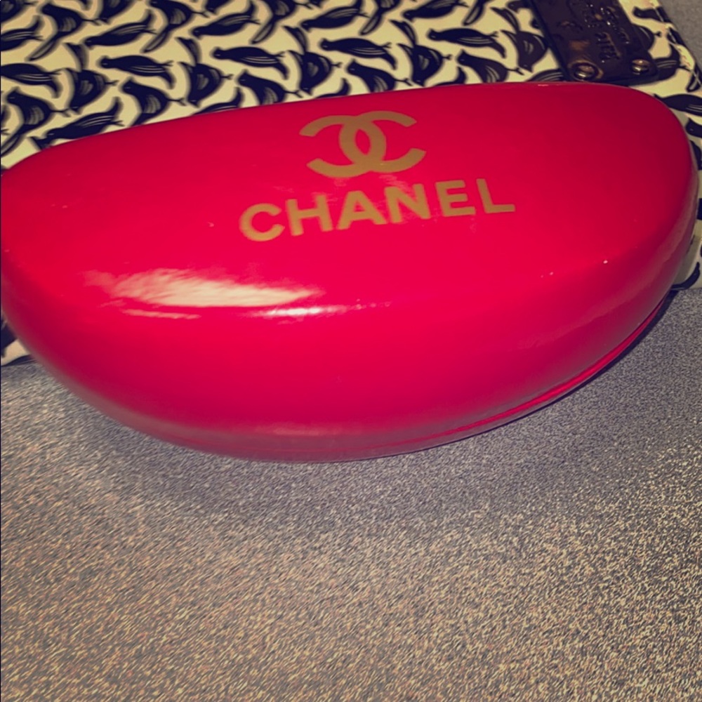 Channel sunglasses case